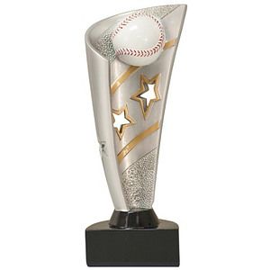 Baseball Banner Resin Award 8-1/2"