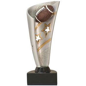 Football Banner Resin Award 8-1/2"