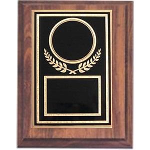 6" x 8" Cherry Finish Plaque with an Activity Plate