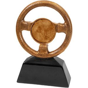 Steering Wheel Resin Award - 7"
