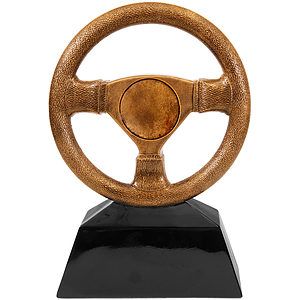 Steering Wheel Resin Award - 10"