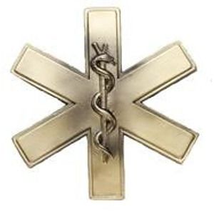 Medical Cross Resin Plaque Mount