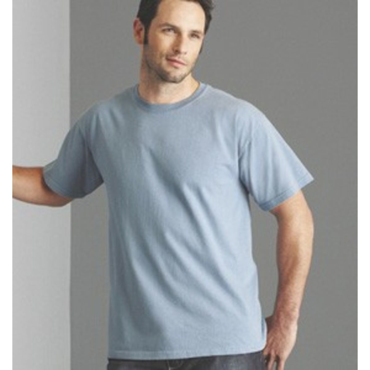 Embroidered G2000 100% Cotton Colored T-shirt