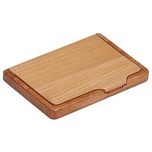 Maple/Rosewood Business card holder