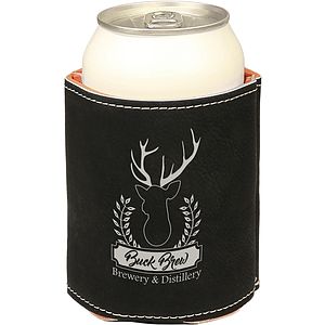 Black Leatherette Beverage Holder