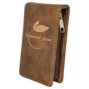 Engraved Rustic Leatherette Manicure Set