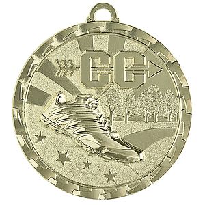 Cross Country Bright Medal, 2"