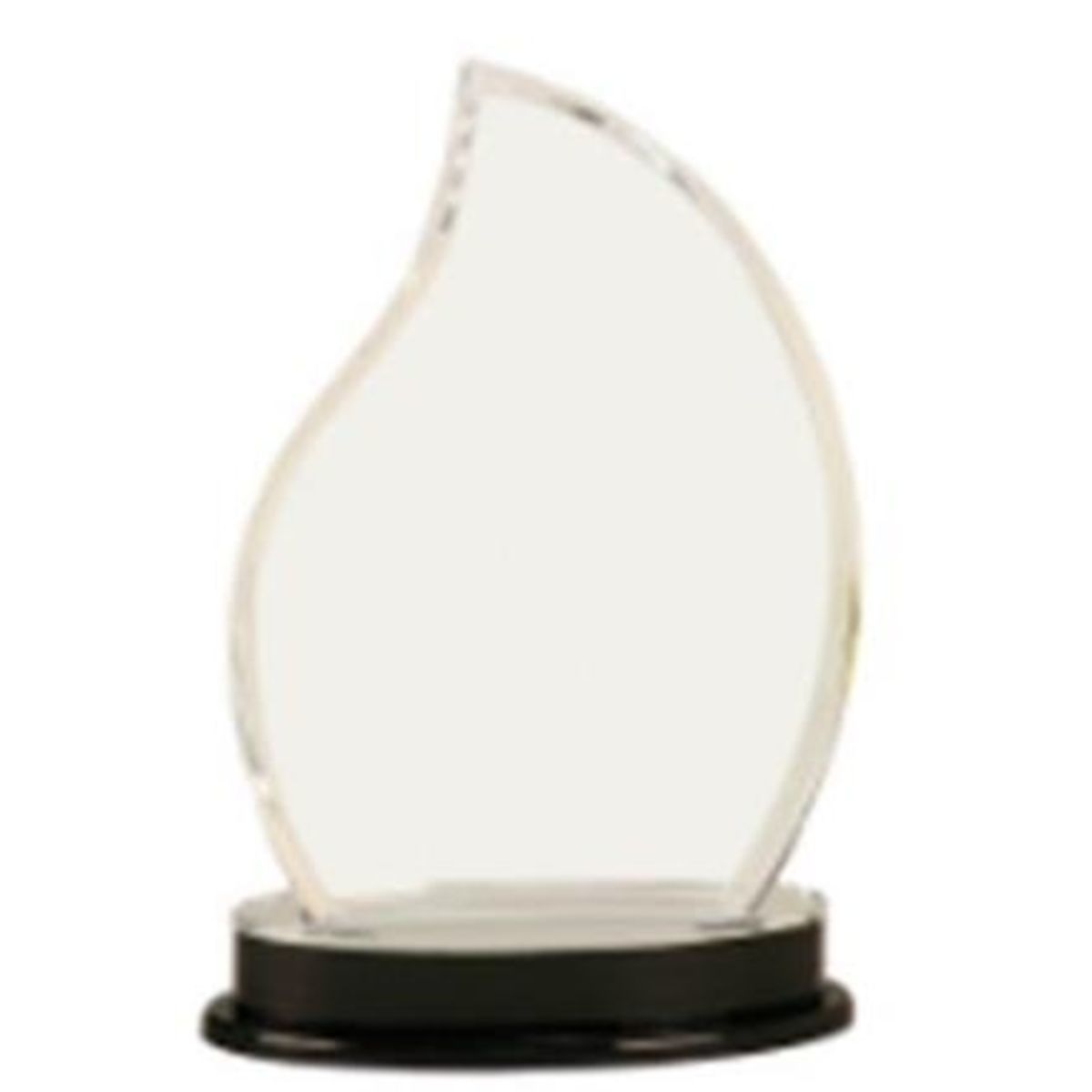 9 1/2" Silver Flame Impress Mirror Acrylic Award