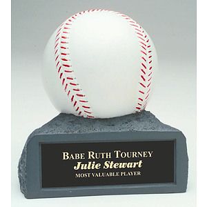 Baseball Color Resin Award