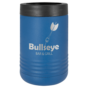 Royal Blue Laser Engraved Polar Camel Beverage Holder