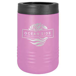 Light Purple Laser Engraved Polar Camel Beverage Holder