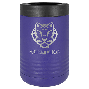 Purple Laser Engraved Polar Camel Beverage Holder