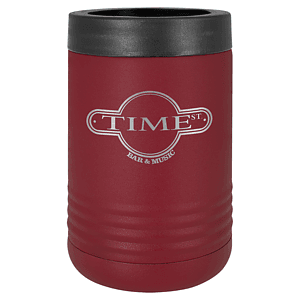 Maroon Laser Engraved Polar Camel Beverage Holder