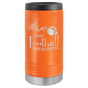 Orange Laser Engraved Polar Camel Slim Beverage Holder