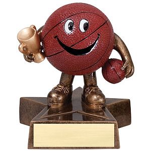 Basketball Lil' Buddy Resin Award