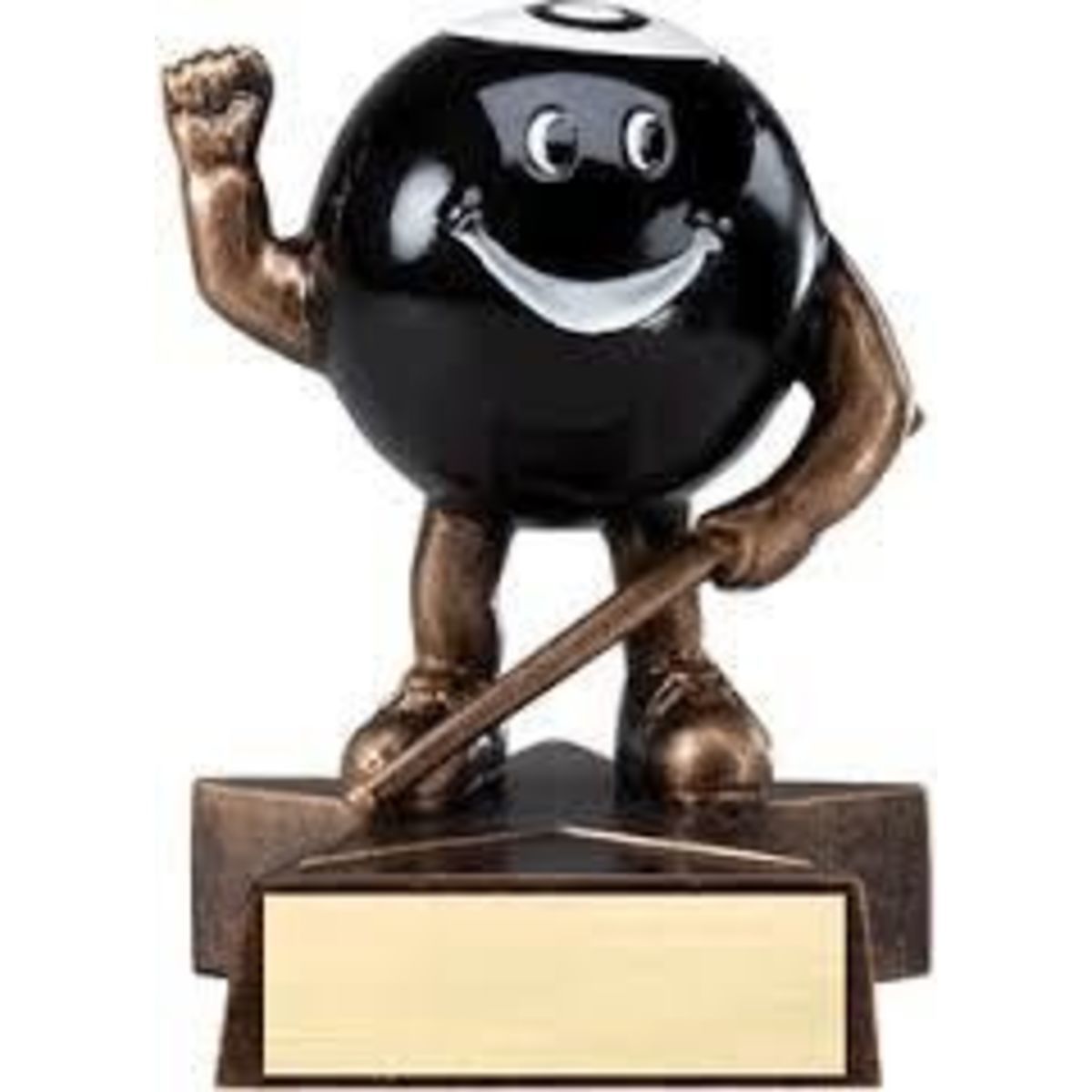 Billiards Lil' Buddy Resin Award