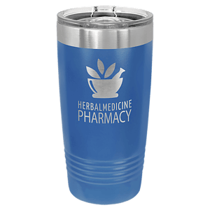 20 oz. Royal Blue Laser Engraved Polar Camel Ringneck Tumblers w/Slider Lid