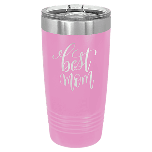 20 oz. Light Purple Laser Engraved Polar Camel Ringneck Tumblers w/Slider Lid