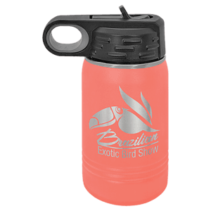 12 oz. Coral Laser Engraved Polar Camel Water Bottles