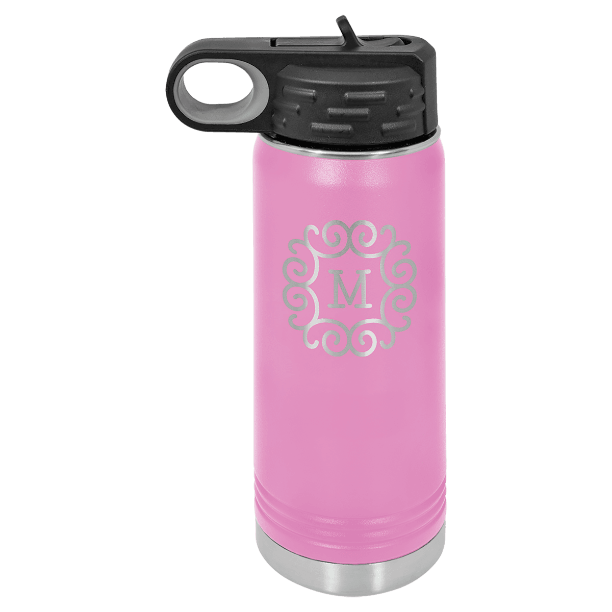 20 oz. Light Purple Laser Engraved Polar Camel Water Bottles