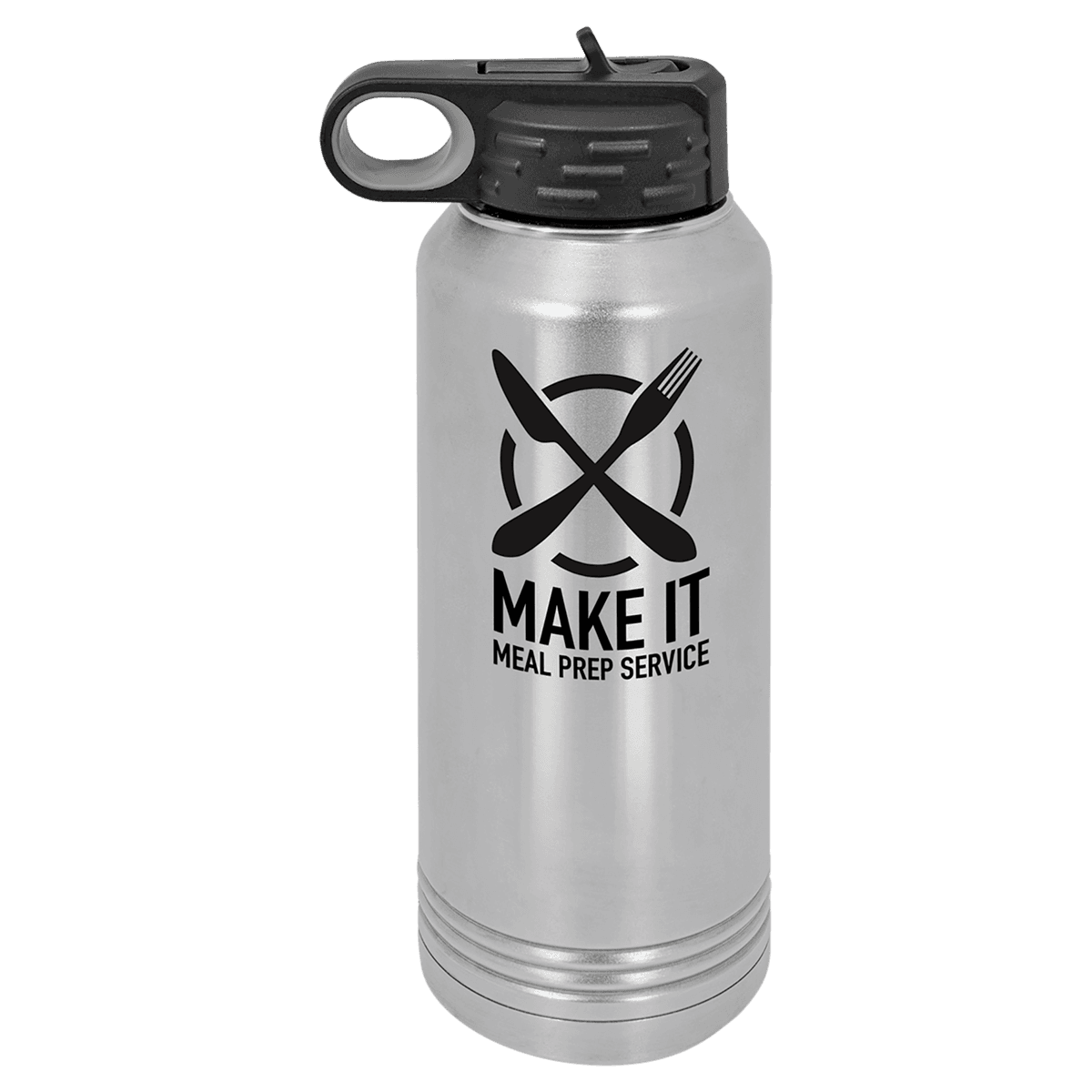 32 oz. Stainless Steel Laser Engraved Polar Camel Water Bottles