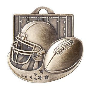 Football Star Blast Medal, 2"
