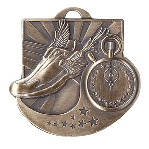 Track Star Blast Medal, 2"