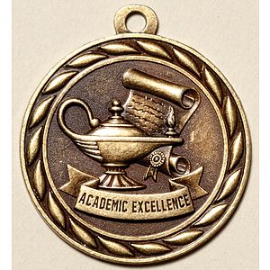 Academic Excellence Medal, 2"