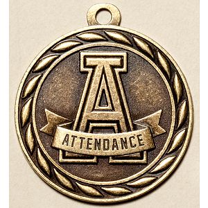 Attendance Medal, 2"