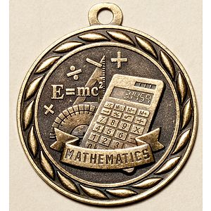 Math Medal, 2"