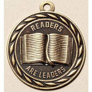 Readers are Leaders Medal, 2"