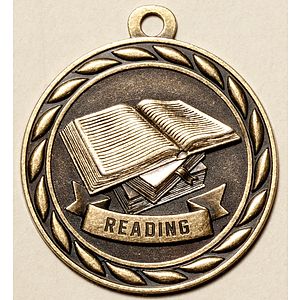 Reading Medal, 2"