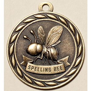 Spelling Bee Medal, 2"