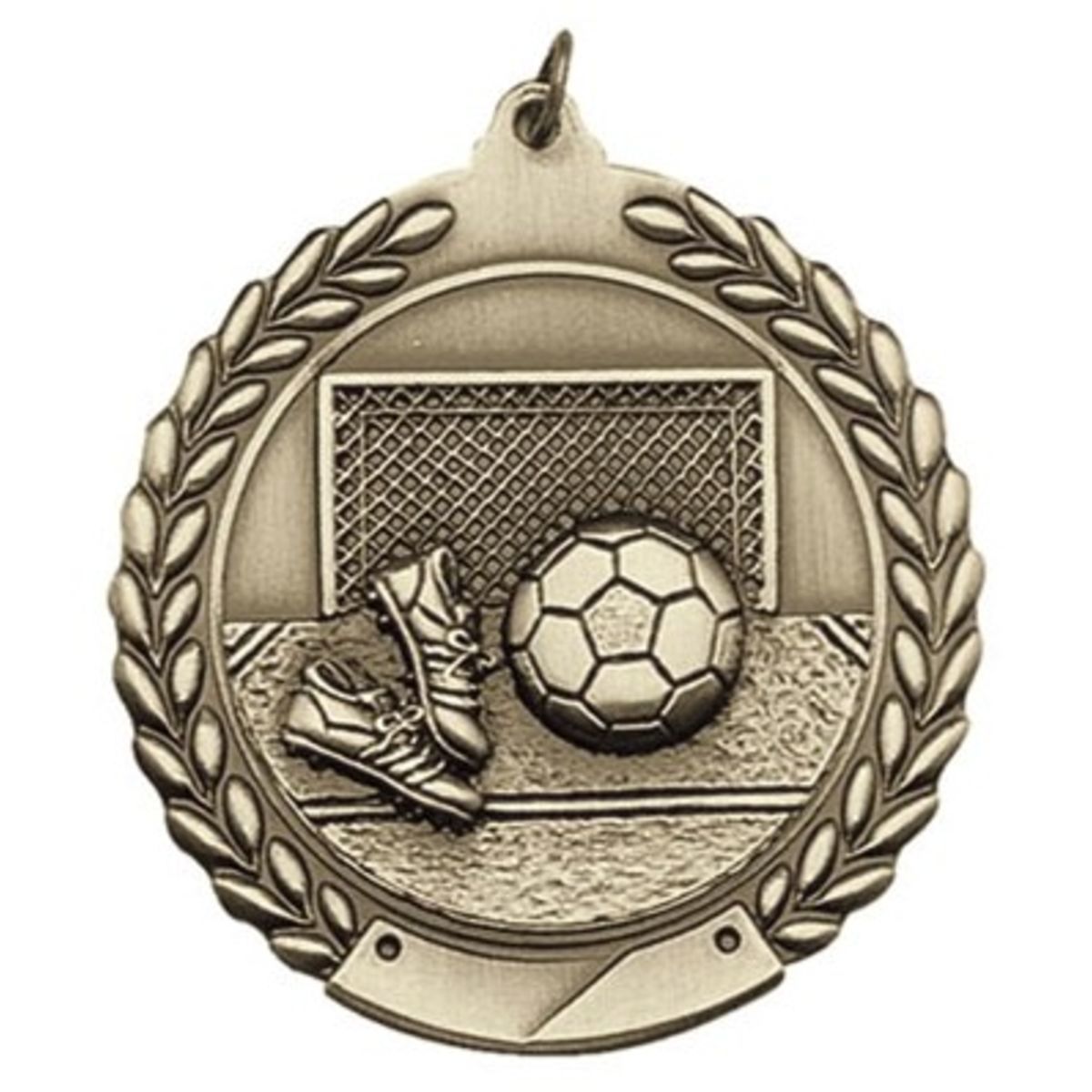 Soccer Die Cast Medal, 1 3/4"