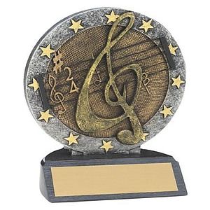 4-1/2" Music All Star Sport Award