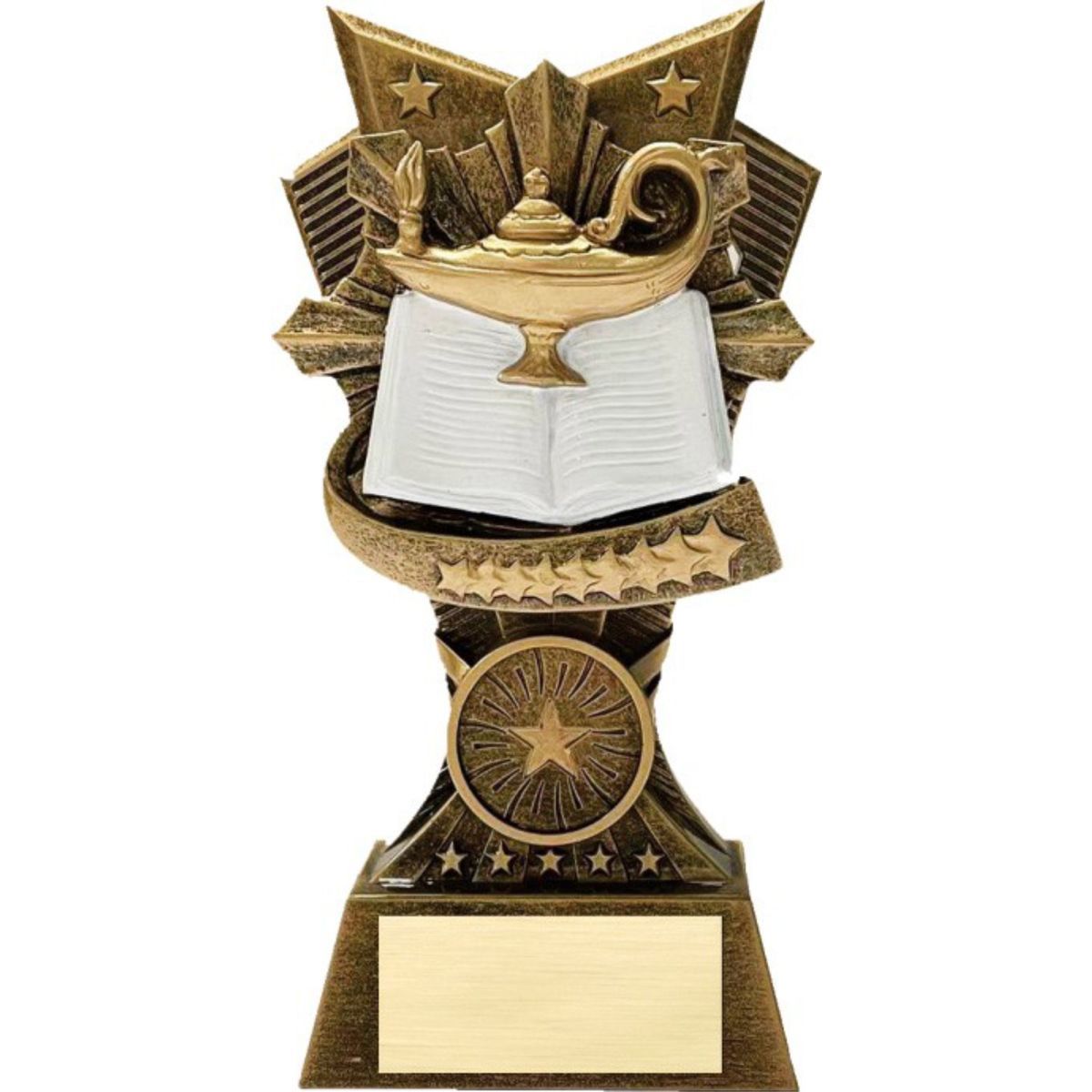 Lamp of Knowledge 3D Design Resin Award