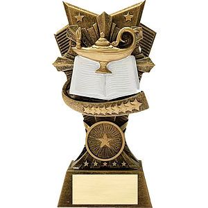 Lamp of Knowledge 3D Design Resin Award