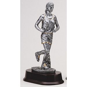 10" Tall Runner Female Figure Award