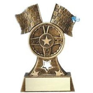 Flags & Wheel Resin Award