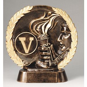 Victory High Relief Circular Plate Award