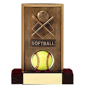 Softball Spinning Sculpture Award