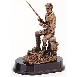Fisherman Sitting Figure Award