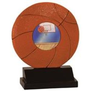5" Tall Basketball Motion Graphic Award