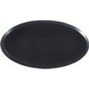 Black Oval Name Badge Frame