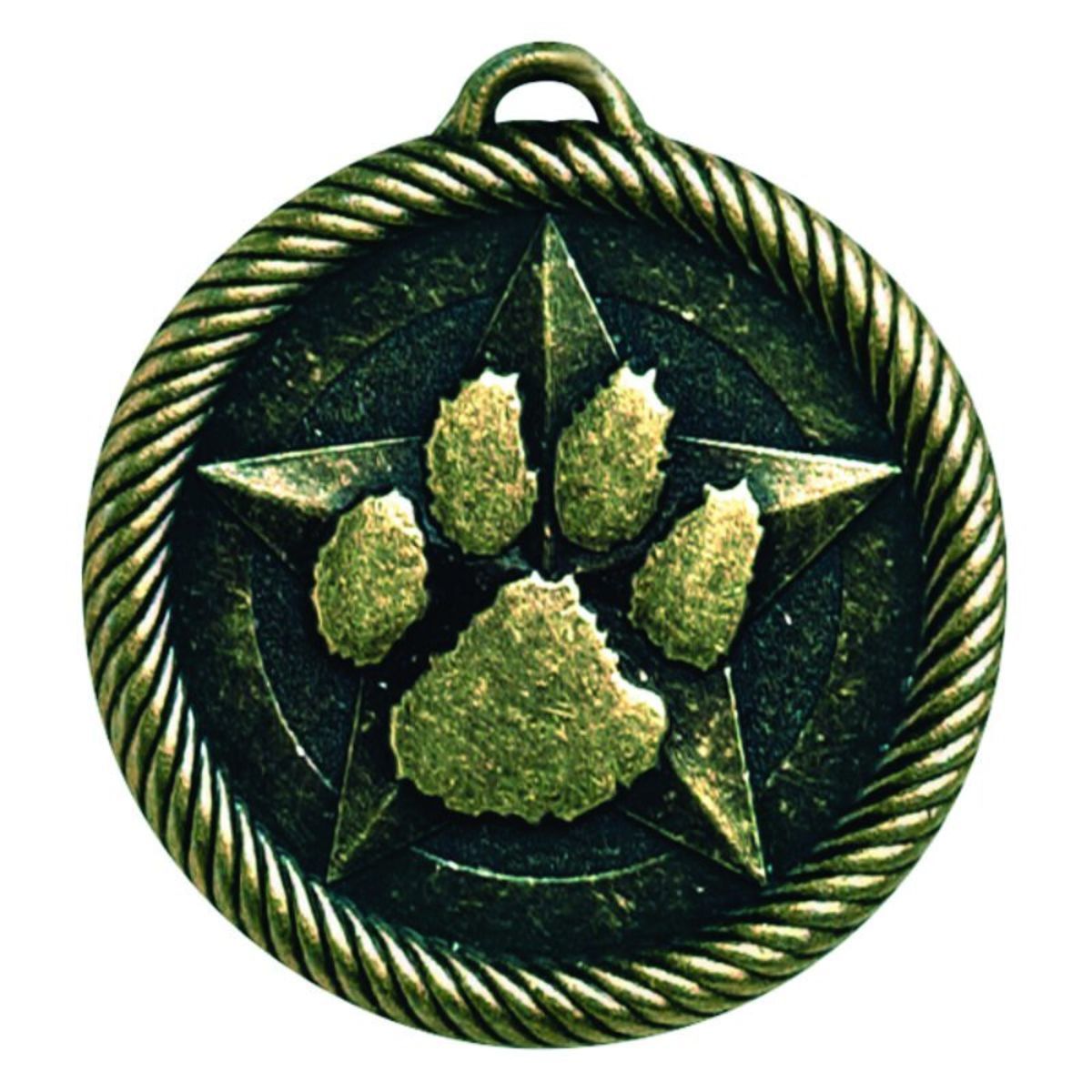 Paw Print Value Medal