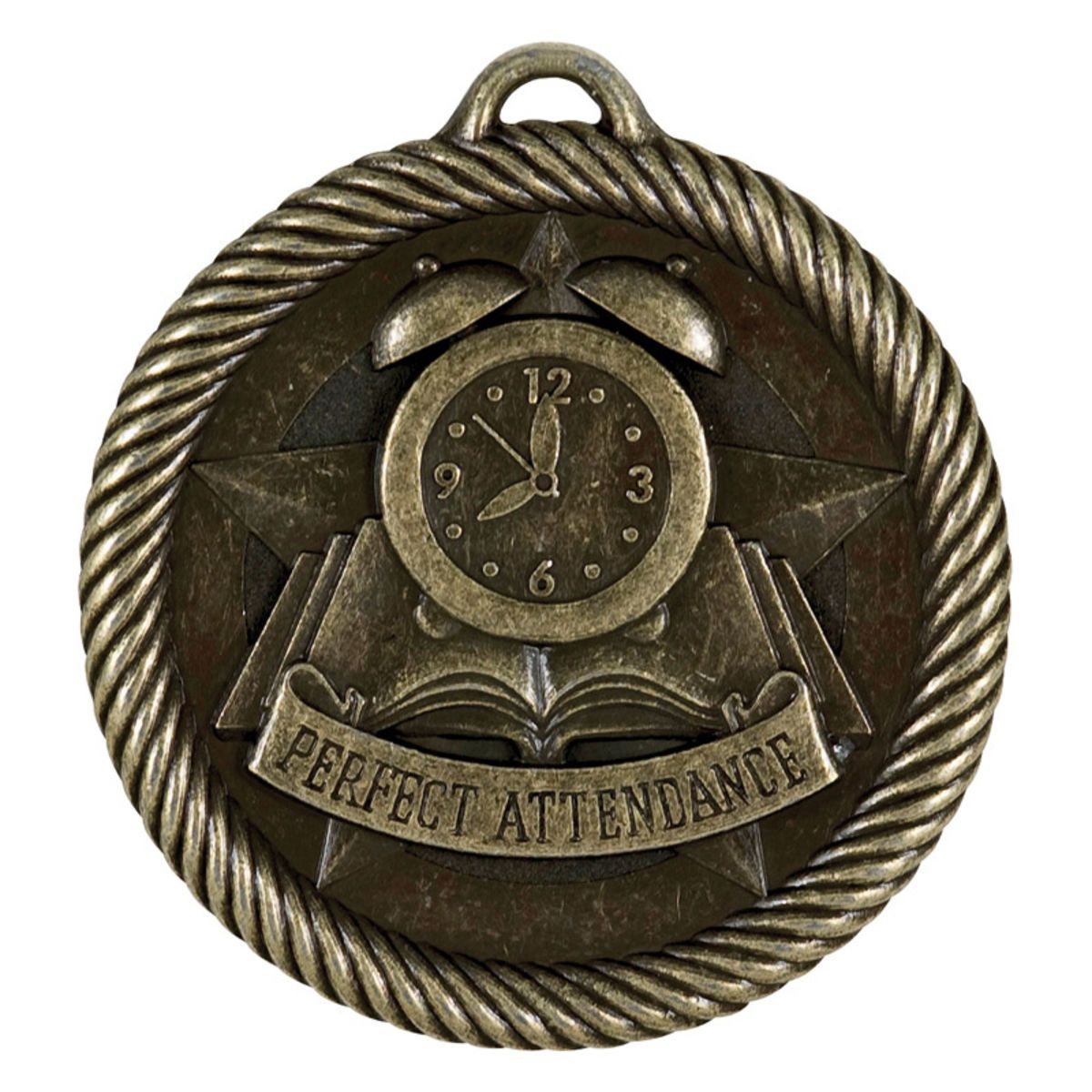 Perfect Attendance Value Medal