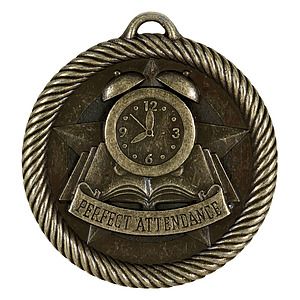 Perfect Attendance Value Medal