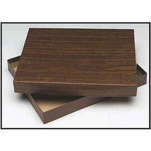 7" x 9" Walnut Foiled Gift Box