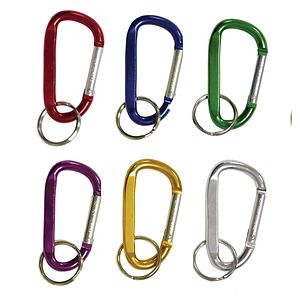 Laser Engraved 8mm Carabiner