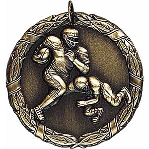 Football XR200 Series Medal, 2"